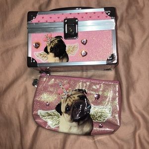 Dog wristlet and container
